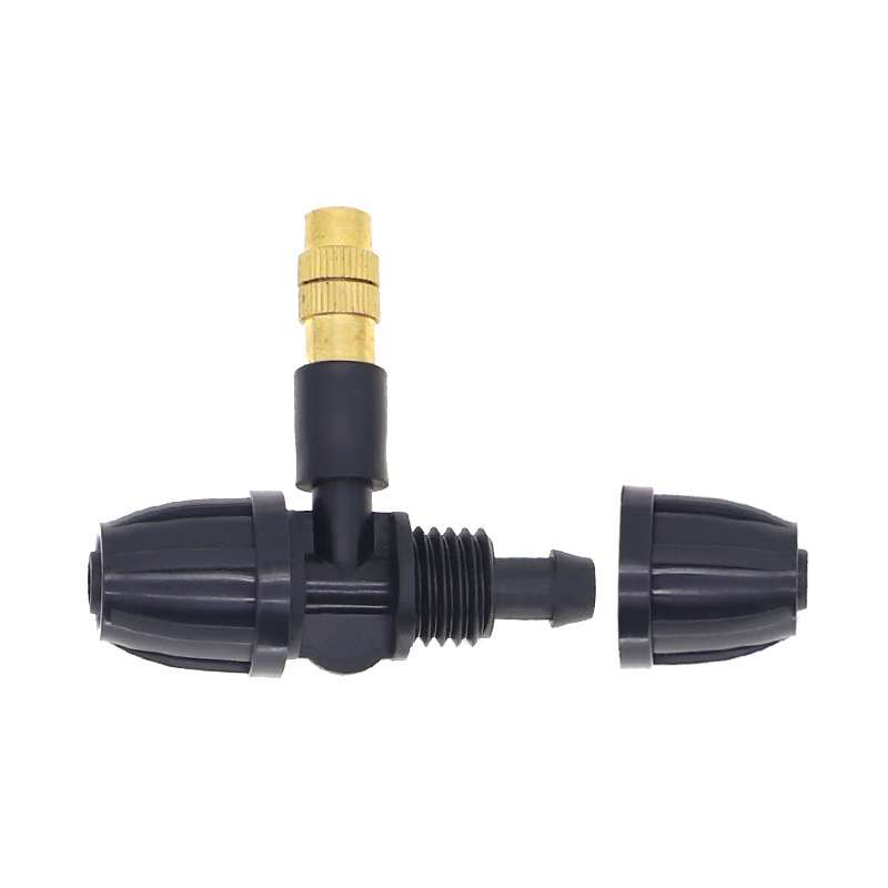 811 boquillas integradas boquillas de jardín de tres vías, sitios de enfriamiento de tierras de cultivo, reducción de polvo, riego por aspersión sin impuestos