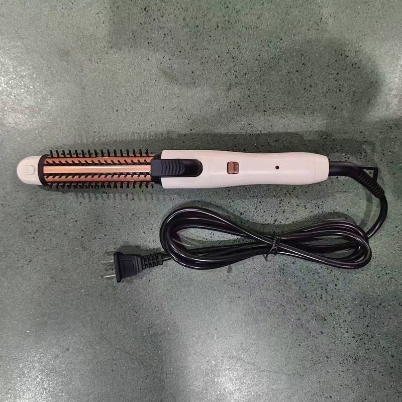 跨境直发梳负离子便携式迷你小型电梳子蓬松梳电动卷直两用直板夹|undefined