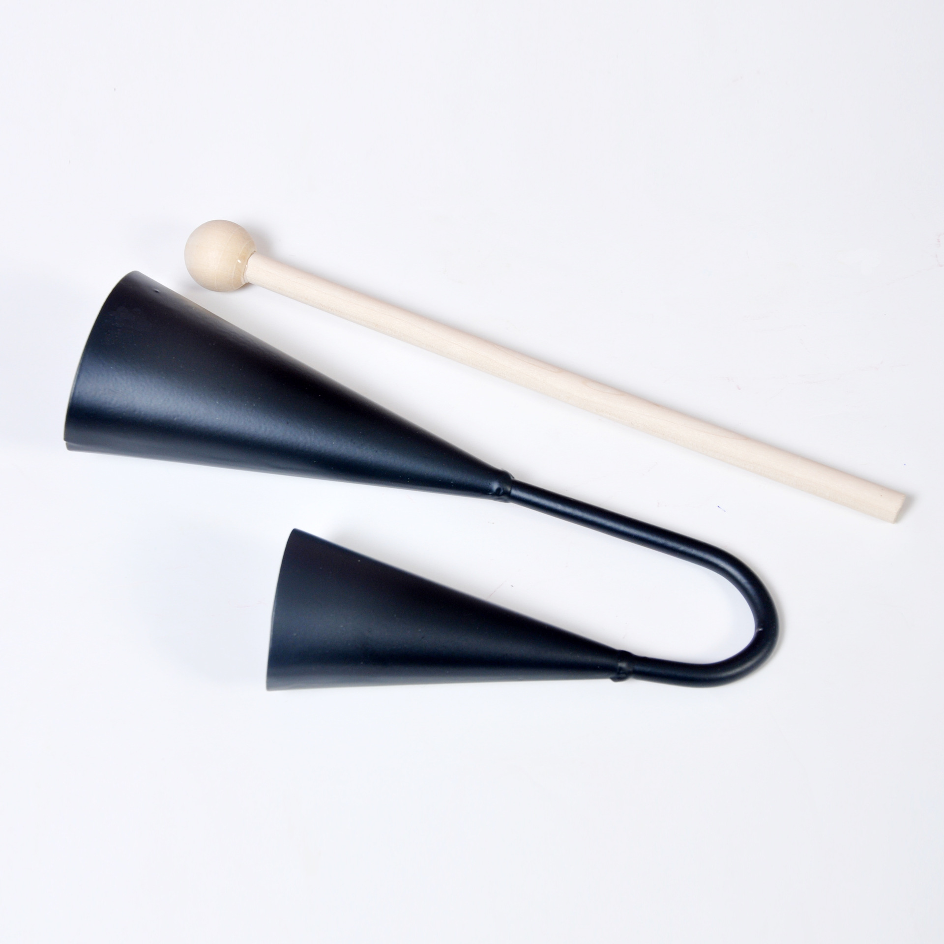 Fabricante directo de soporte de percusión Orf tambores de madera negra pescado timbre