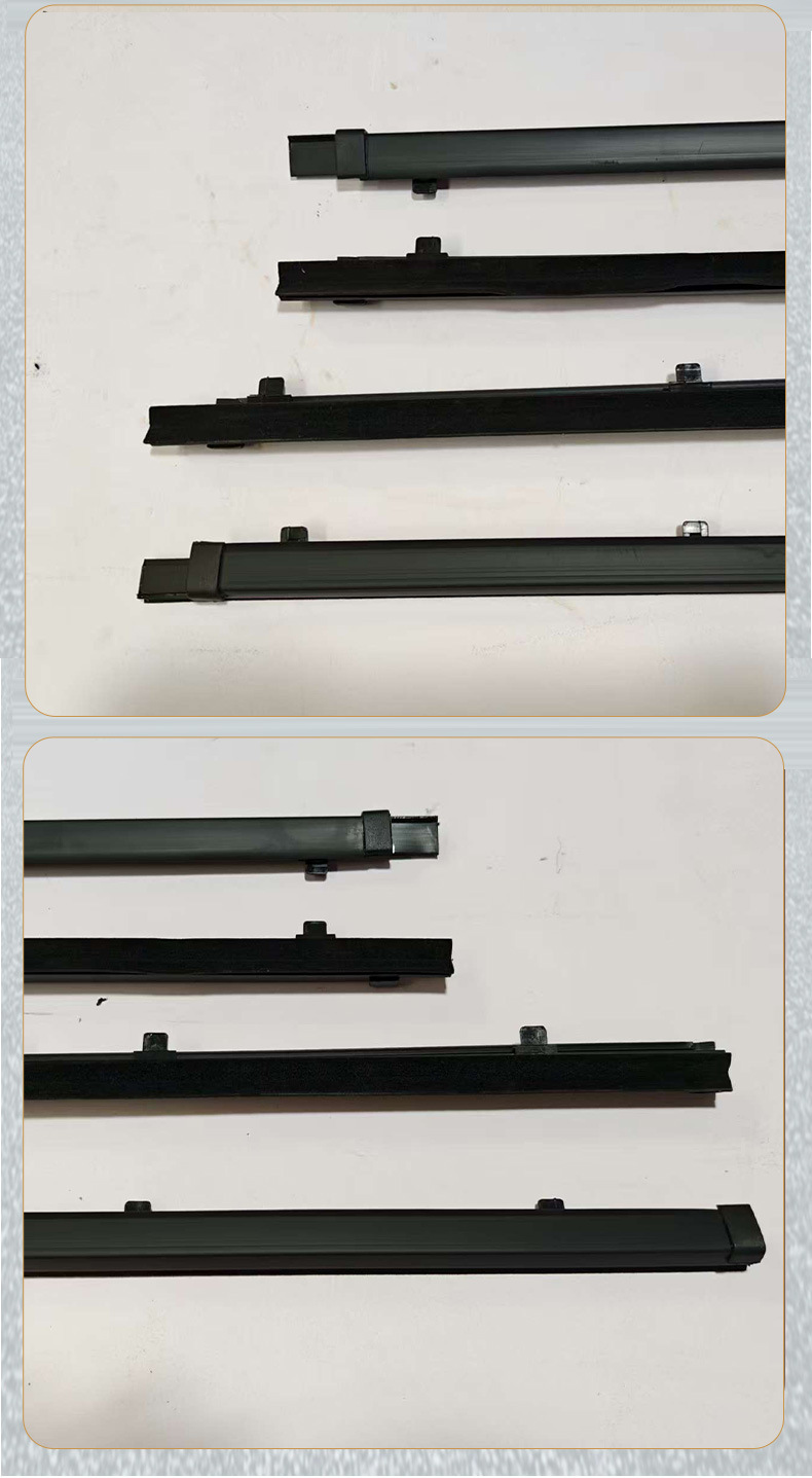 Suitable for Great Wall Pickup Truck Window Water Flow Strips, Exterior Water-Blocking Rubber Sealing Strips, Car Door and Window Glass Outer Trim Strips