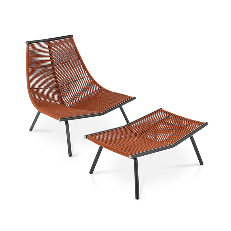 Silla de mimbre, mecedora europea y americana, silla de ocio de ratán para el hogar de verano, sofá perezoso al aire libre, sillón reclinable combinado de tres piezas