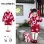 女童新品卡通中式连衣裙