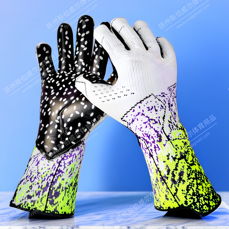 Nuevos guantes de fútbol halcón guantes de portero profesional de látex adulto resistente al desgaste engrosada guantes de portero al por mayor
