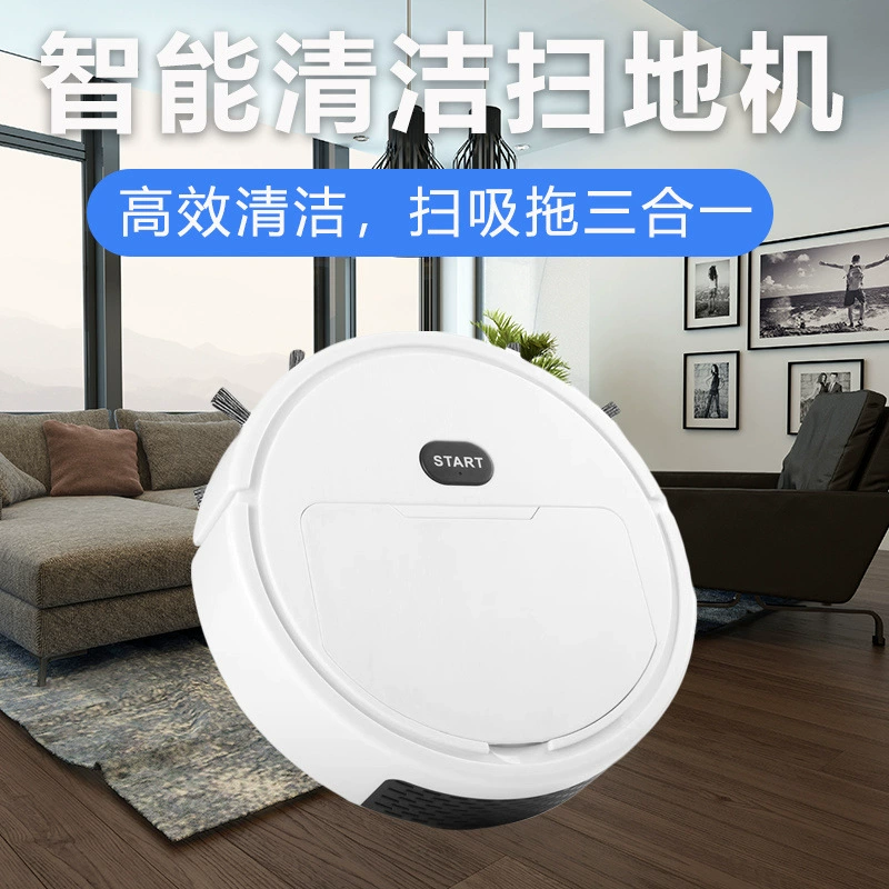 Automatic smart robot vacuum cleaner, fully automatic, sweep+mop, 4 motor options, white/black