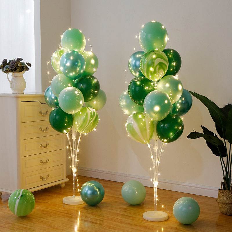 Children's Birthday Balloon Pillars Decorations For Anniversary Celebration Back To School Valentine's Day Walkway Markers Party Supplies_voghion.com