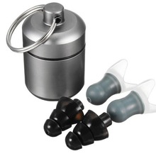 跨境选品夜店酒吧音乐用滤波器耳塞 降噪隔音睡眠液态硅胶耳塞