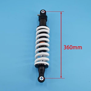 Böyük Off-Road Motosiklet Arxa Amortizatoru, Daxili Hava Yastığı, 360mm Dəlik Aralığı