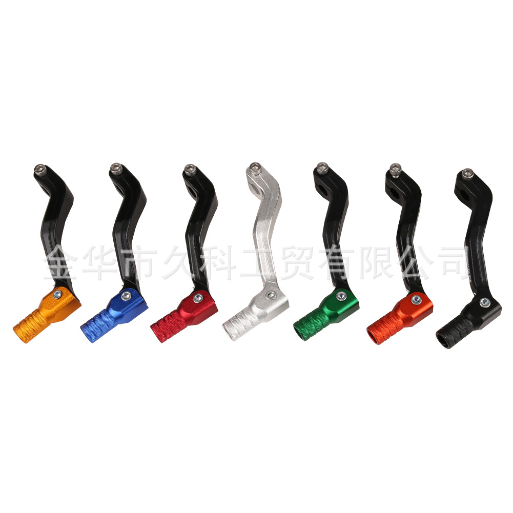 CB 250 300 motocicleta todoterreno modificada aleación de aluminio palanca de cambio plegable palanca de cambio corta