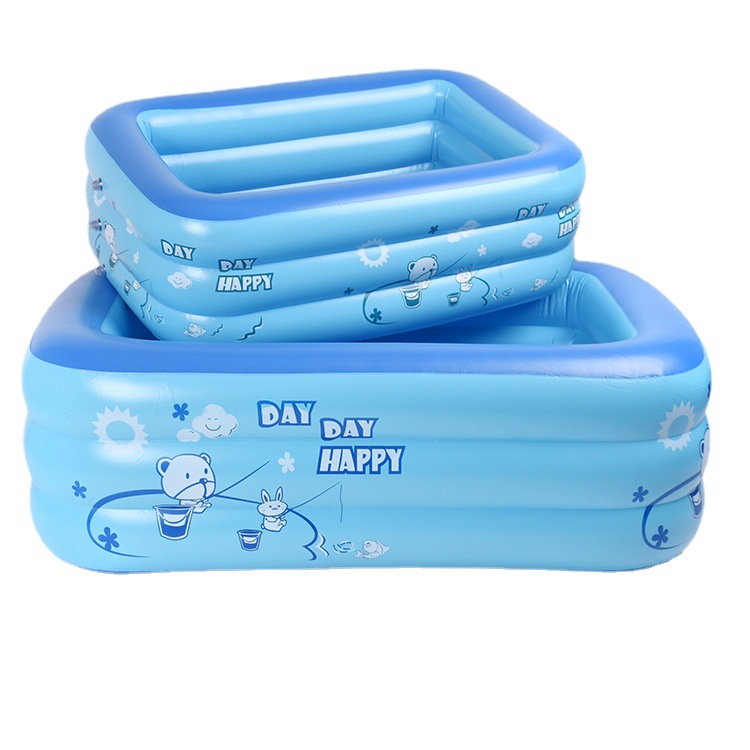 (Cross-border trading), inflatable swimming pool for swimming PVC play in water, increased thickness 4