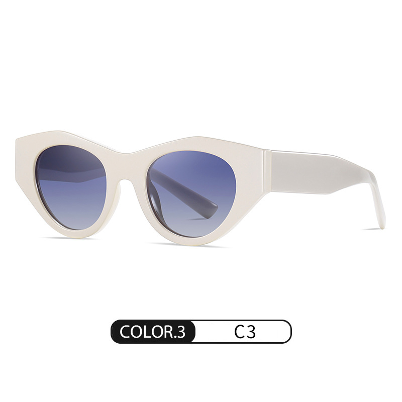 Nueva lente polarizada de placa hecha a mano S26104 gafas de sol europeas y americanas para mujer, gafas anti-azules populares de moda