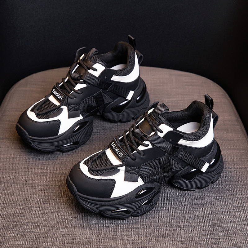Thick-Soled Dad Shoes, Autumn and Winter Sports Casual Shoes, Versatile Height-Increasing Fleece-Lined Women's Shoes, Girls' Sneakers Thick-Soled Dad Shoes, Autumn and Winter Sports Casual Shoes, Versatile Height-Increasing Fleece-Lined Women's Shoes, Girls' Sneakers