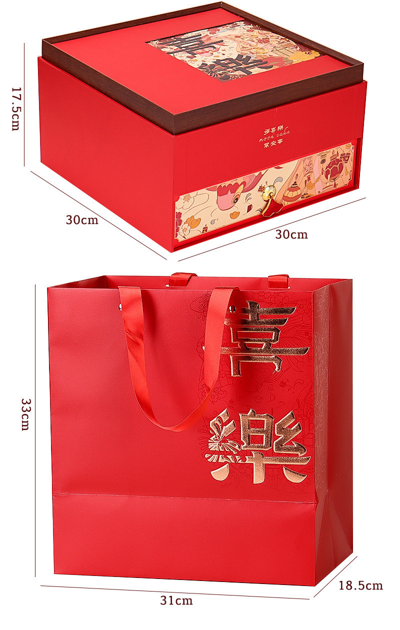 Four Treasure Herbal Gift Box with American Ginseng Red Ginseng Fish Maw Codonopsis Dried Culinary Herbs 1200g quality and texture