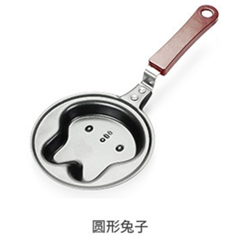 Sartén mini antiadherente en forma de corazón, desayuno creativo