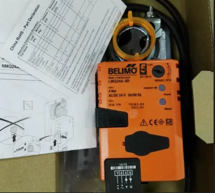 Швейцарский привод поворотного типа Boller & Beindorf GM24A, 40 Нм, тип переключателя, время работы 150 с