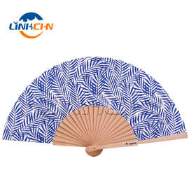 23cm荷木古典精美木扇子 可潘通色号制作颜色西班牙木扇批发