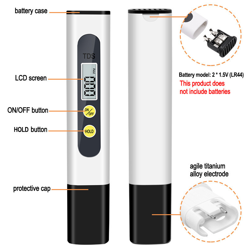tds Water Quality Testing Pen Export Quality Popular Household tds Water Pen meter Factory Spot One Piece Drop Shipping tds Water Quality Testing Pen Export Quality Popular Household tds Water Pen meter Factory Spot One Piece Drop Shipping