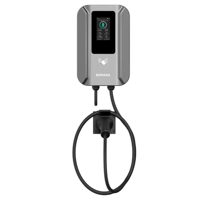 AC slow charging wall-mounted Elektrikli avtomobil şarj stansiyaları