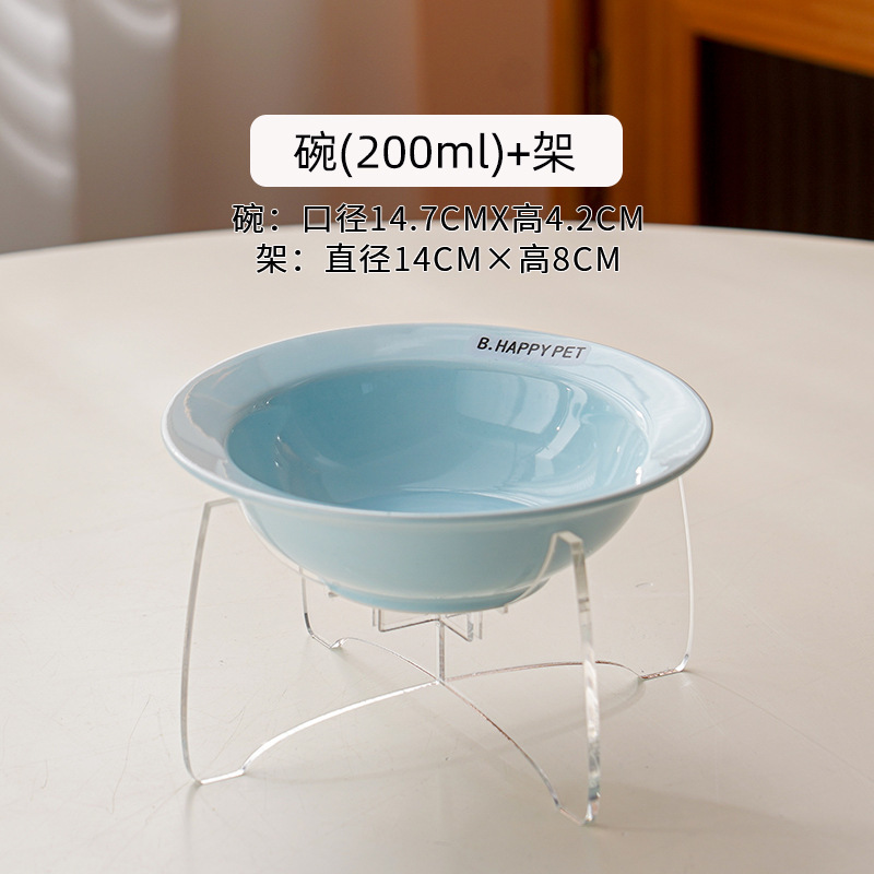 アクリルのufoの食器棚の陶磁器の食器棚のペットの首の食器棚は猫の食器棚の犬の食器棚の子供の食器棚をひっくり返すことを防ぎます。|undefined