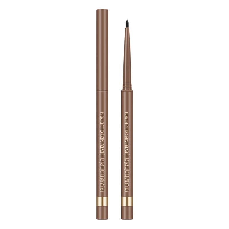 bobeini eyeliner glue is more waterproof, oil-proof, non-smudging, beginner, slim and smooth eyeliner, lying silkworm pen