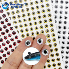Wholesale 3D Fake Animal Eye Tapes Fishing Bait Eye Tapes Lure Fishing Tackle and Accessories Fish Eyes