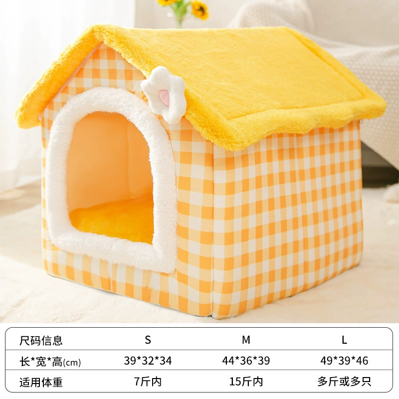 Keep warm universal detachable house four seasons, cat, pet