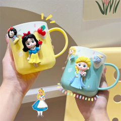 かわいいうがいコップ子供女の子うがいコップ高颜値ins风家用子供赤ちゃん歯磨きコップ
