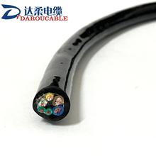 工业机器人坦克链电缆全封闭穿线式耐磨防刮护套防紫外线抗老化