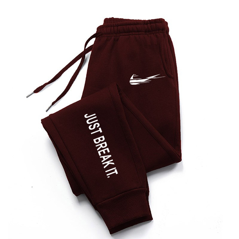 2024 Comfortable Men's Sweatpants Autumn and Winter New Casual Pants Sports Jogging Pants Men's and Women's Velvet Sweatpants Harajuku Street