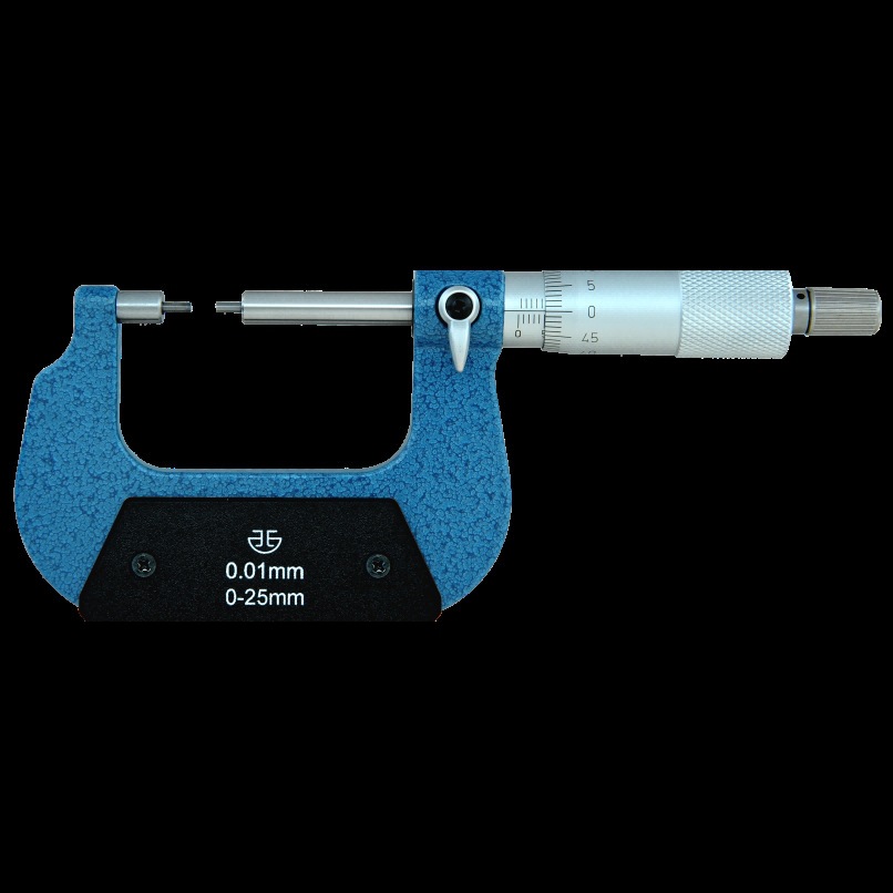 青量电子小头千分尺A型测头50-75mm高精度200-13-000外径千分尺