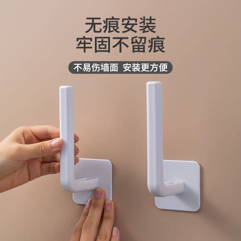 Крючок вискоза без перфорации Кухня общежитие ванная комната наклеивается крючок для купания на стене за дверью
