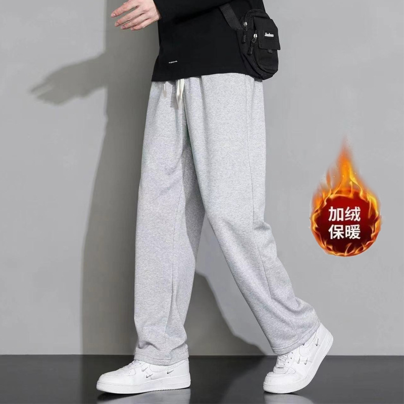 シャツ、服、ストレートルーズスウェットパンツ、メンズ秋韓国ファッション、シンプルなドレープ、スポット卸売外国貿易カジュアルパンツ|undefined