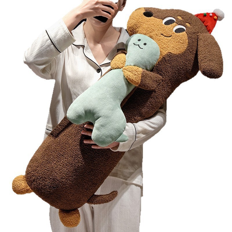 腊肠狗长条抱枕女生睡觉床上夹腿侧睡枕头大号玩偶沙发床腰靠|undefined
