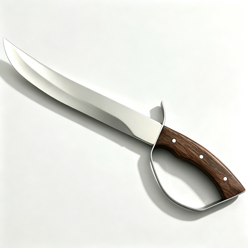 Nuevo cuchillo de champán ceremonial transfronterizo cuchillo de abertura de botellas de acero inoxidable cuchillo de champán sin hoja image 5