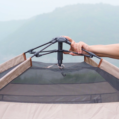 Mountain Guest Small Hat Tent Cool Tuo Outdoor Tent Camping Park Tent Free of Setup Silver-coated Oxford Cloth Automatic Tent