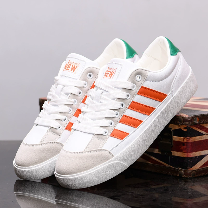 Весенние маленькие белые туфли Мужские туфли Летние новые корейские пары трендовые туфли на мягкой подошве дикие повседневные туфли для женщин FG2245