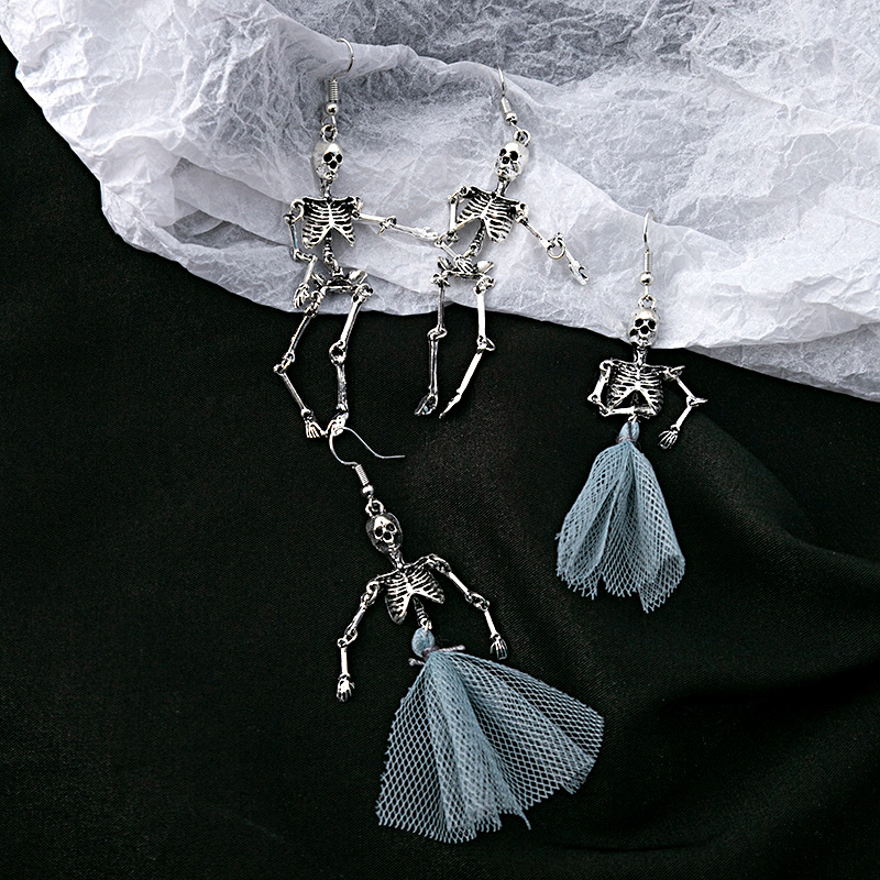 Drop Earrings Classification 1 Pair Quantity Holiday Occasion 1 Pair Halloween Classic Style Solid Color Plating Alloy Drop Earrings