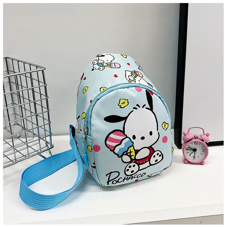 Wholesale of cute and trendy children's single-shoulder bags, large-capacity kindergarten baby travel chest bags, and casual girls' crossbody bags undefined