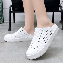 跨境包头洞洞鞋男女款外穿凉鞋透气沙滩鞋涉水鞋运动户外拖鞋批发