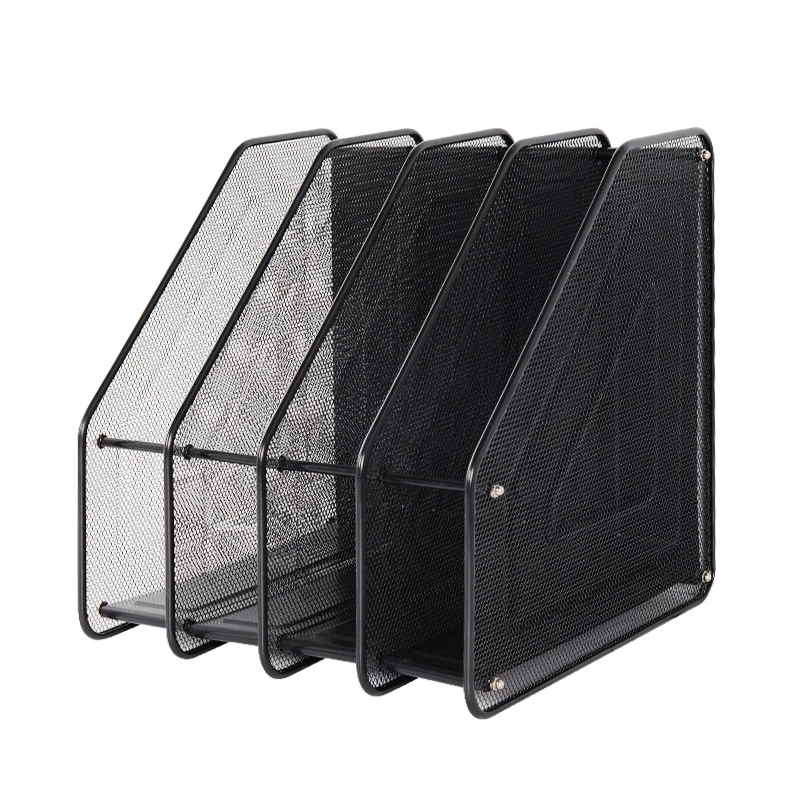 Трансграничная металлическая файловая полка настольная файловая рамка книжная подставка файловая полка вертикальная файловая Органайзер файловая панель