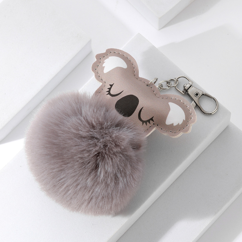 25g Weight Lobster Trigger Clasp Closure Clasp Closure Type Keychain Classification 1 Piece Quantity Holiday, Daily Occasion Imitation fur, Alloy Material Animal Pattern Unisex Gender Cartoon Style, Cute Style 1 Piece Cartoon Style Cute Animal Imitation Fur Alloy Unisex Lobster Trigger Clasp Closure Keychain 9