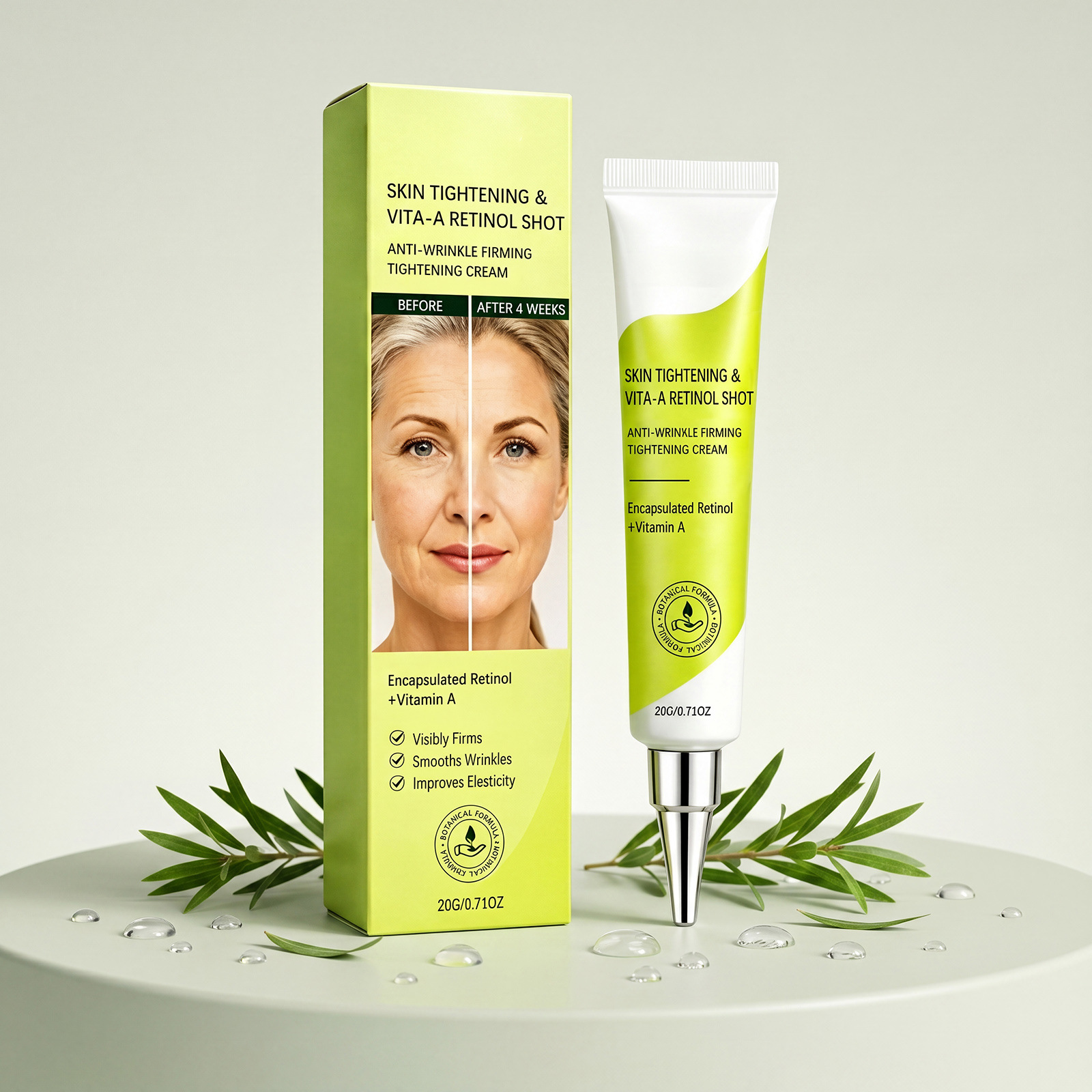 Retinol Moisturizing Cream, Soft and Smooth Texture, Gentle on the Skin, Refreshing and Non-Greasy, Suitable for All Seasons
