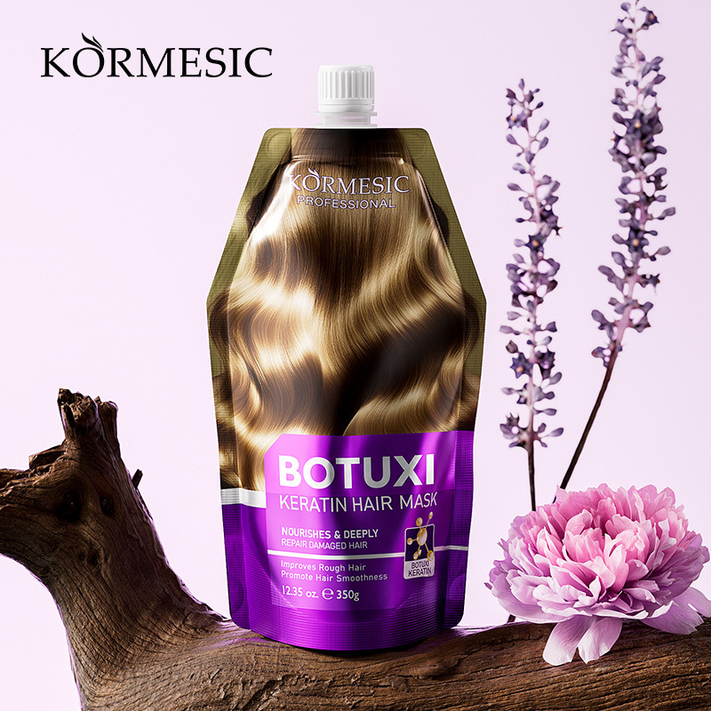 KORMESIC Keratin Smoothing Hair Mask, a product from a cross-border manufacturer, is available for wholesale and does not require a rigorous selection process