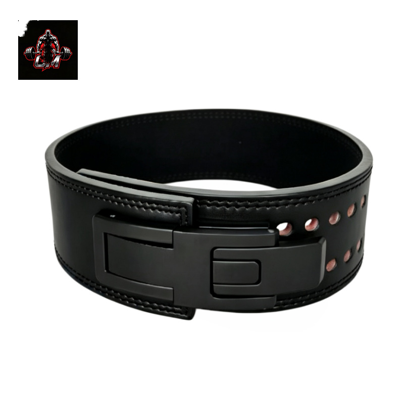 Cinturón de acondicionamiento físico en cuclillas, protector de cintura para hombres y mujeres, entrenamiento de fuerza, levantamiento de pesas, material PU duro