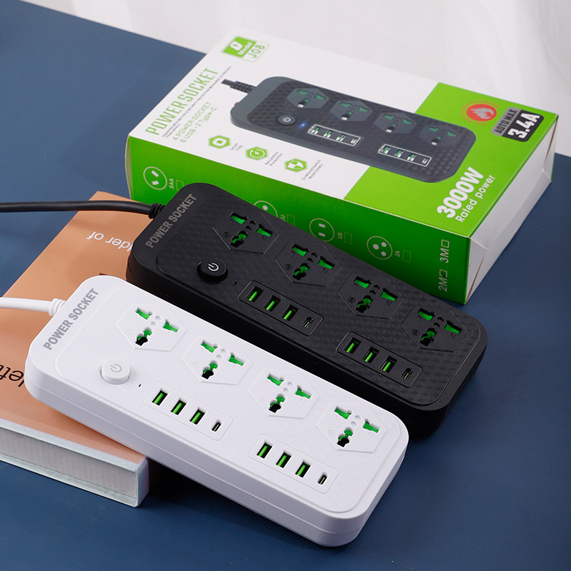 Exportación en el extranjero supermercado enchufe digital TYPE-C caja de regalo caja de color embalaje enchufe