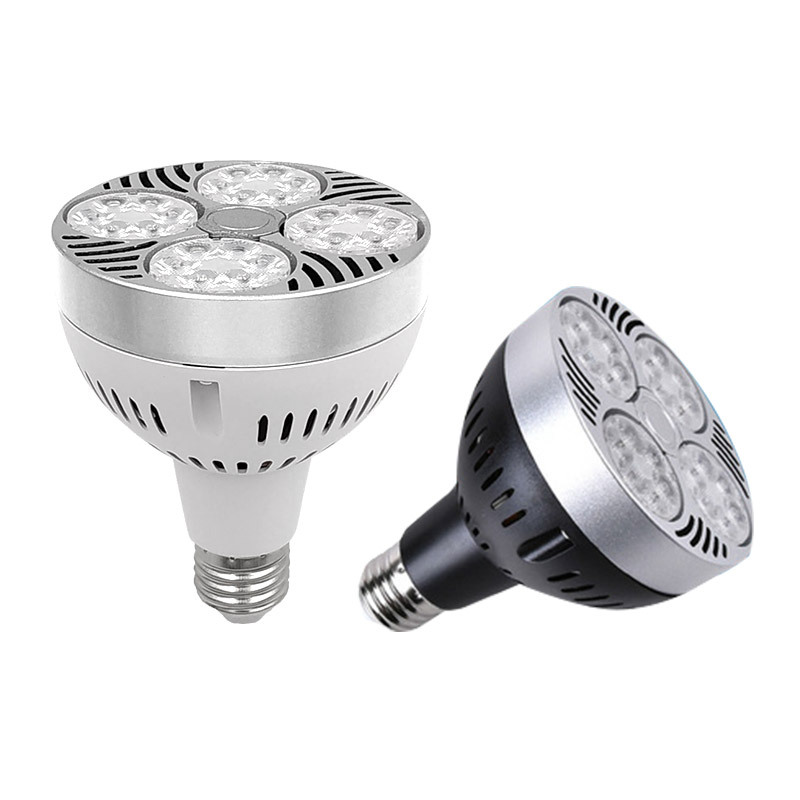 lámpara de reflector LED E27 tornillo PAR30 lámpara de órbita condensadora fuente de luz super brillante tienda de ropa centro comercial hotel supermercado