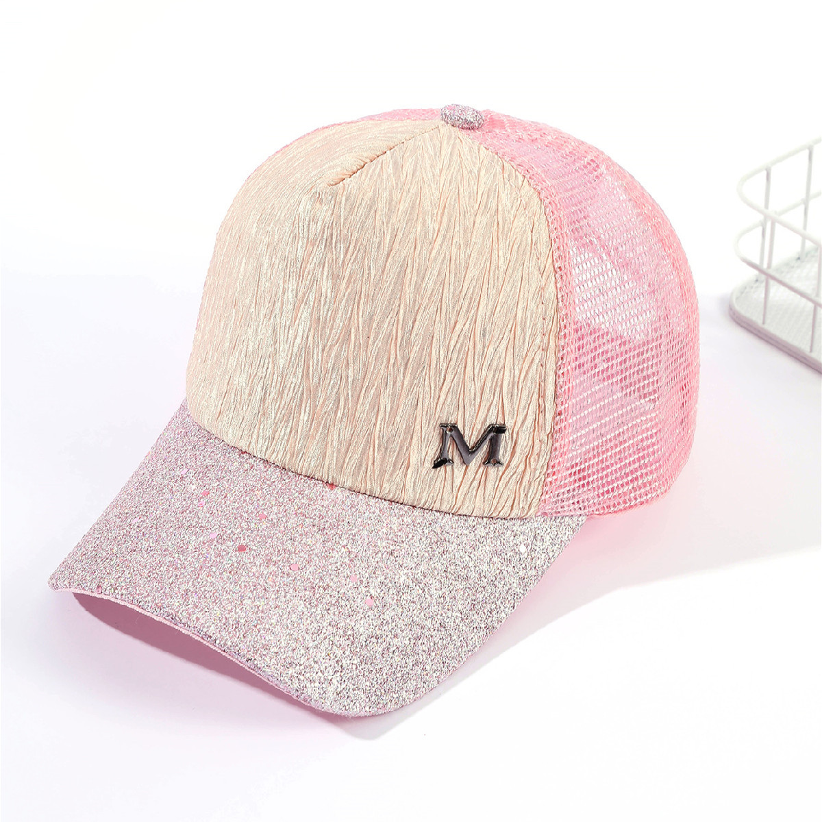 Nuevo sombrero de las mujeres de moda M estándar gorra de béisbol al aire libre sombrero de sol estilo coreano sombrero de sol