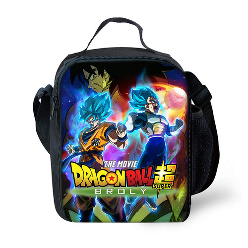 Dragon Ball Z Lunch Bag Student Lunch Box Picnic Ice Pack AliExpress Amazon Dropshipping