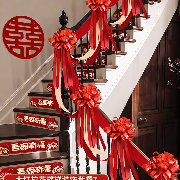 [배치 가능 5.4m ] 빅 레드 라떼아트 웨이브 플래그 패키지