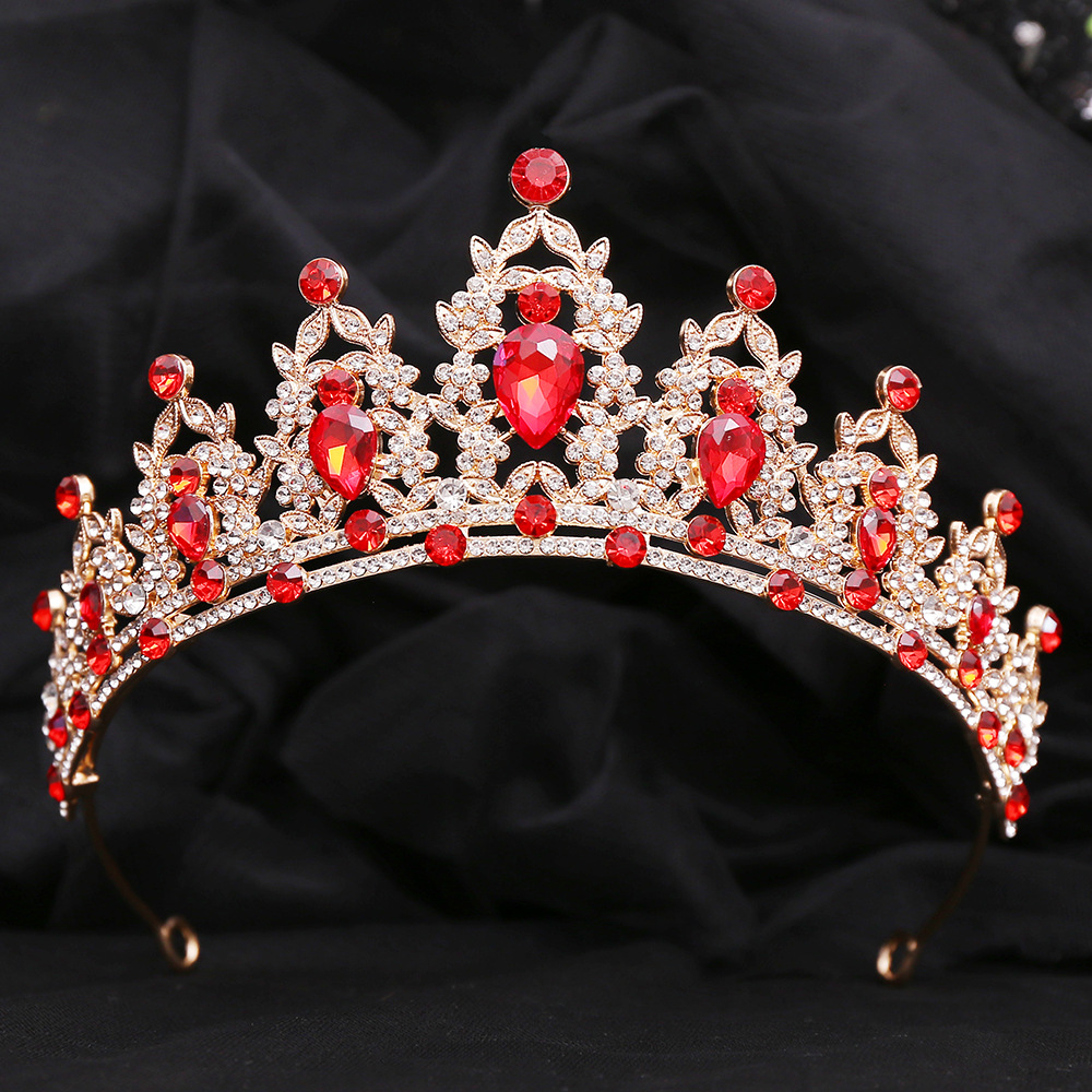 Princess, Bridal Style Princess Bridal Crown Alloy Inlay Artificial Crystal Rhinestones Crown