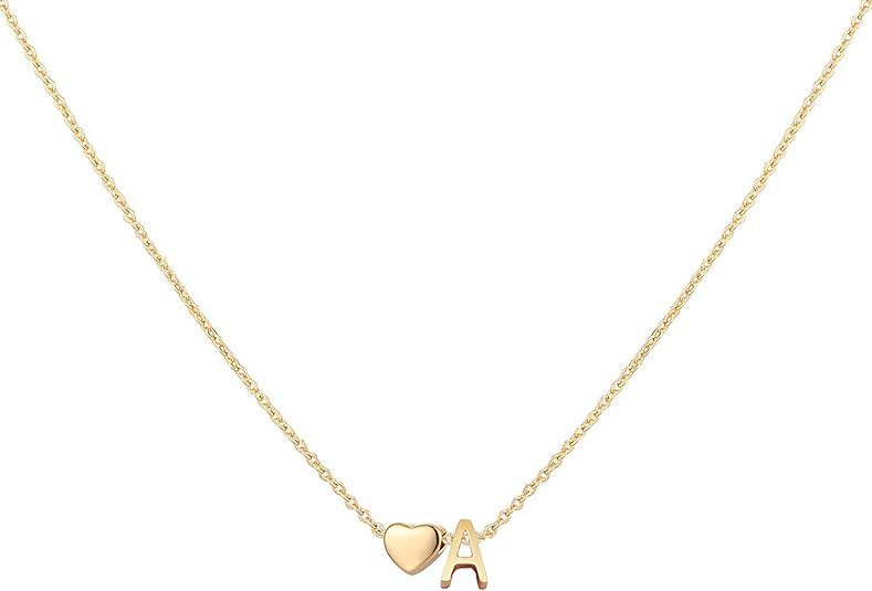 Collier pendentif cœur en acier titane avec 26 lettres anglaises, style transfrontalier, pour femme, style Niche Light Luxury_voghion.com